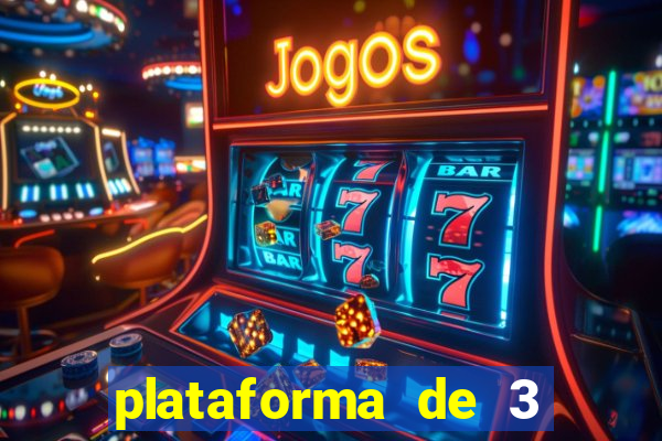 plataforma de 3 reais pg